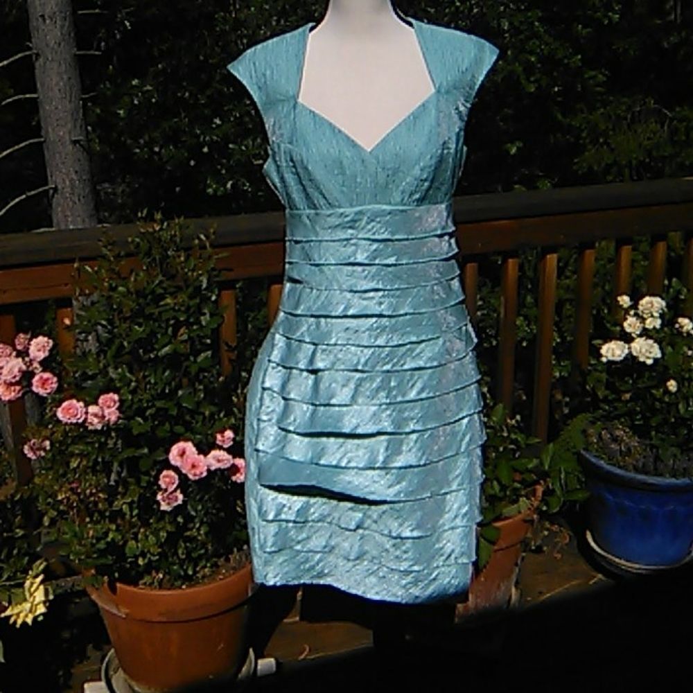 London Style Pencil Shape Dressy Dress